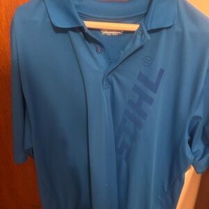 Men's Blue Polo Shirt